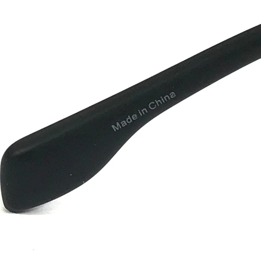 Clip Tech Choices Eyeglasses Frames K3874 C2 Black Rectangle Full Rim 55-17-38